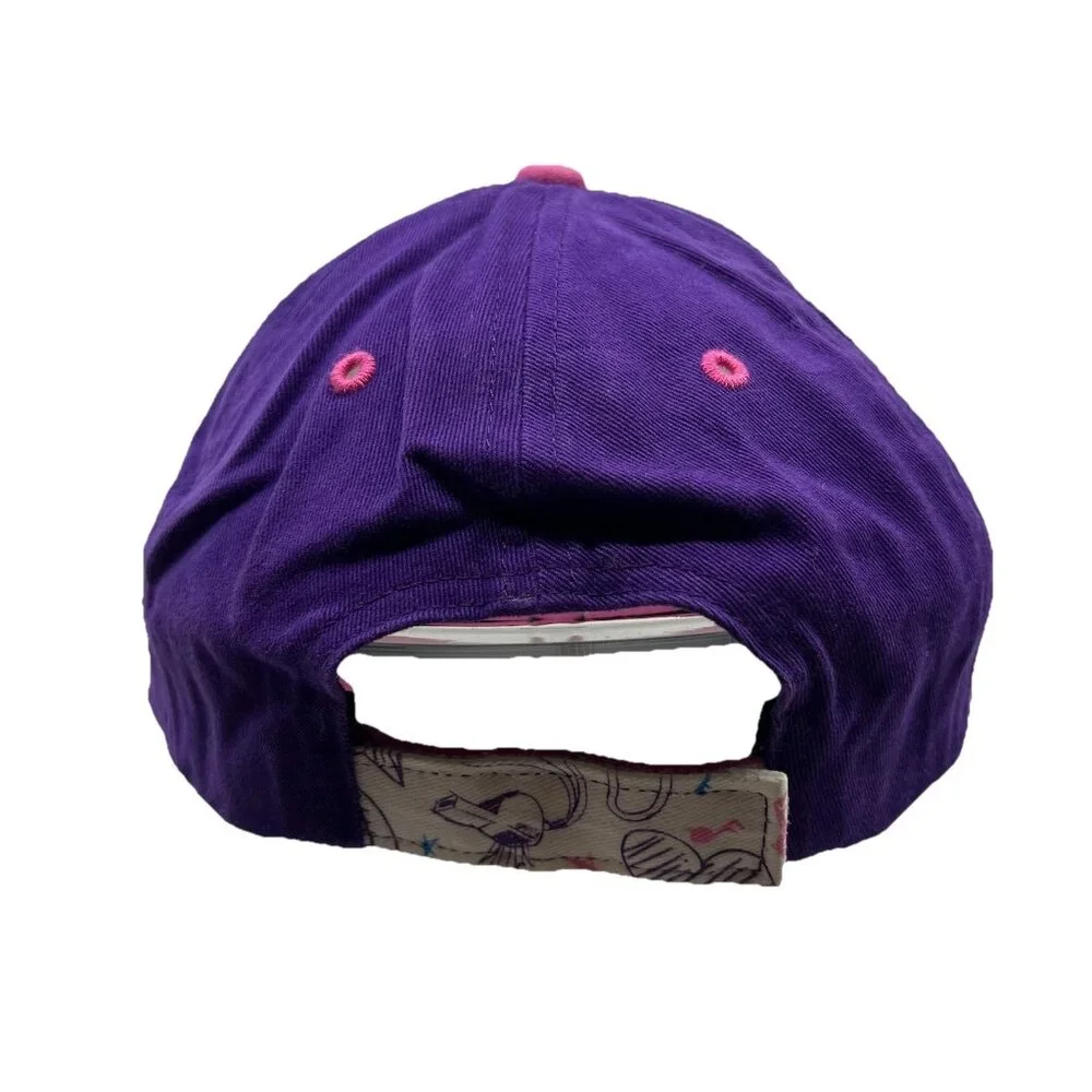 Penn State Nittany Lions Girls Youth Strapback Hat Cap Purple Graffiti Football